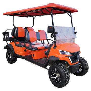Modern 4-Wheel 6-Seater Electric Golf Cart Street Legal Buggy with Competitive Price