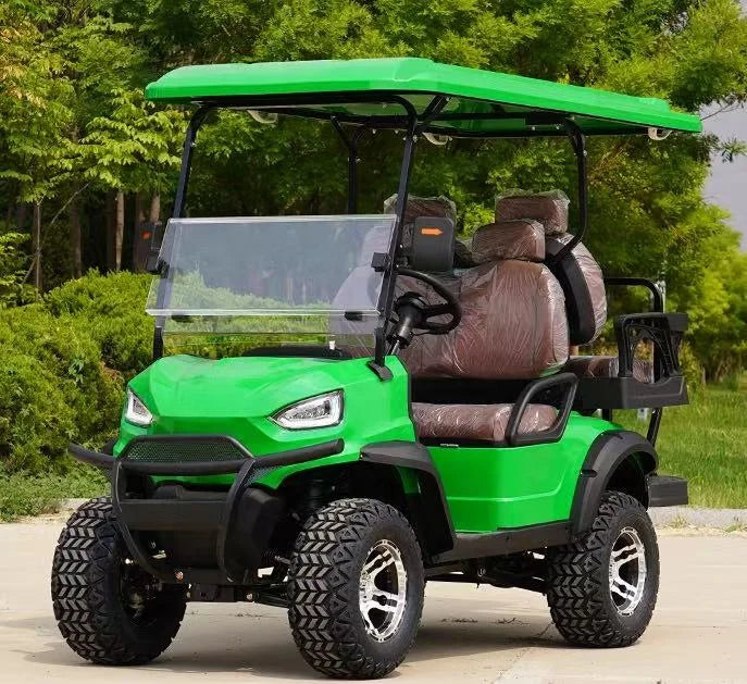 Customizable Electric Utility Vehicle Golf Cart 4000 W 72v Lithium Battery New Color Logo-available for Sale