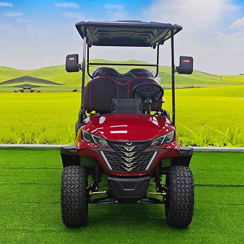 Hot Sale China Manufactured Electric Golf Buggy New Product with 4+2 Seats 48v Battery Voltage for Hunting and Golfing
