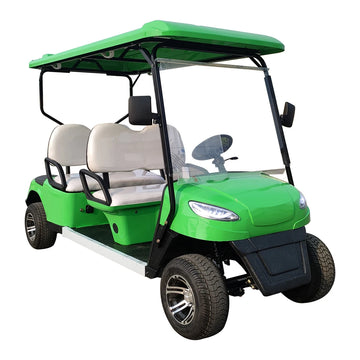 New Style 4-Seater Electric Scooter Golf Cart for Clubs 48v Battery Voltage