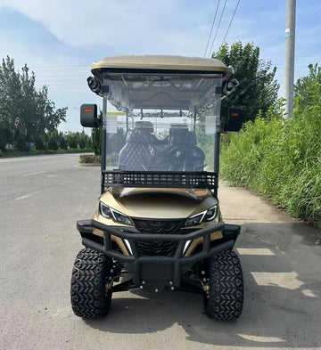 New Style Modern Fashion China Made Golf Cart 4+2 Seat Electric Sightseeing Car Golf Cart