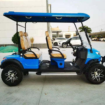 Club Car Electric 4 Seat Golf Cart with Curtis Controller Comfortable Front Seat