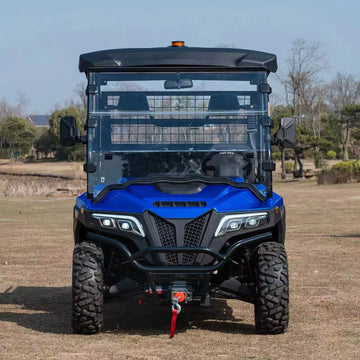Yuexuan Heavy-Duty Electric Utility Vehicle Large Capacity 72v Lithium Battery Optional Automatic 4WD Commercial UTV EPA EEC