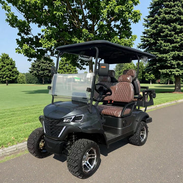 Yuexuan Premium 2+2 Seat Electric Golf Cart With Innovative Design and Home Elevator Integration