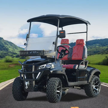 High Performance Luxury Electric 2 Seater Street Legal  Golf Carts with Adjustable Seats for Golf Course Transportation