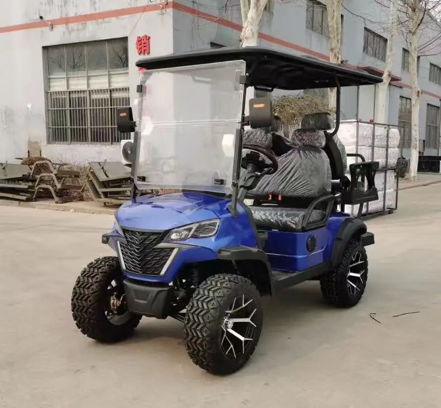 Top Quality New 4-seater Gasoline Golf Cart with Lifted 4 Seats for Golfers on the Move