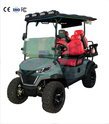 Club Car Electric Vehicle Hunting Golf Cart Metal Steel Plastic 2 4 6 8 Seats Golf Cart Electric Off Road Golf Cart