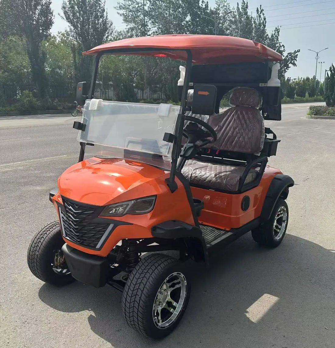 Yuexuan China 60V Lead Acid Battery Aluminium Frame Off Road Golf Cart  Electric 2 Seater off Road Vehicle Buggy Hunting Cart