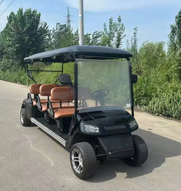 Yuexuan Disc Golf Cart 6 Seater Prices Electric Golf Cart Trolley