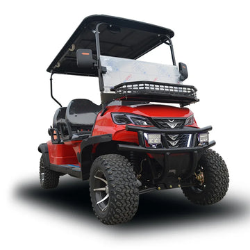 Hot Sale China Manufactured Electric Golf Buggy New Product with 4+2 Seats 48v Battery Voltage for Hunting and Golfing