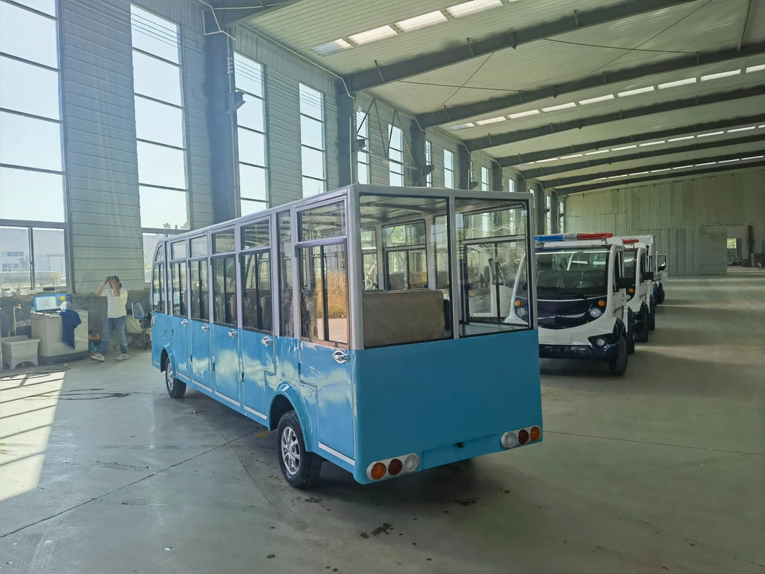 Factory Outlet Lowest Price 12-17 Seat CE Certification Sightseeing Luxury Electric Shuttle Bus