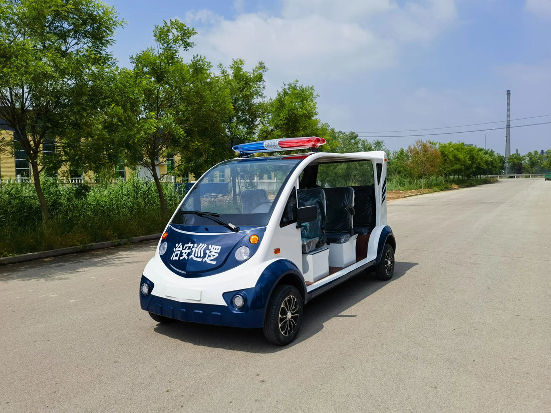 Custom Colors 6-8 Seats  Electric Patrol Car Professional Manufacturer's Sale Product Security Car Inspection Car