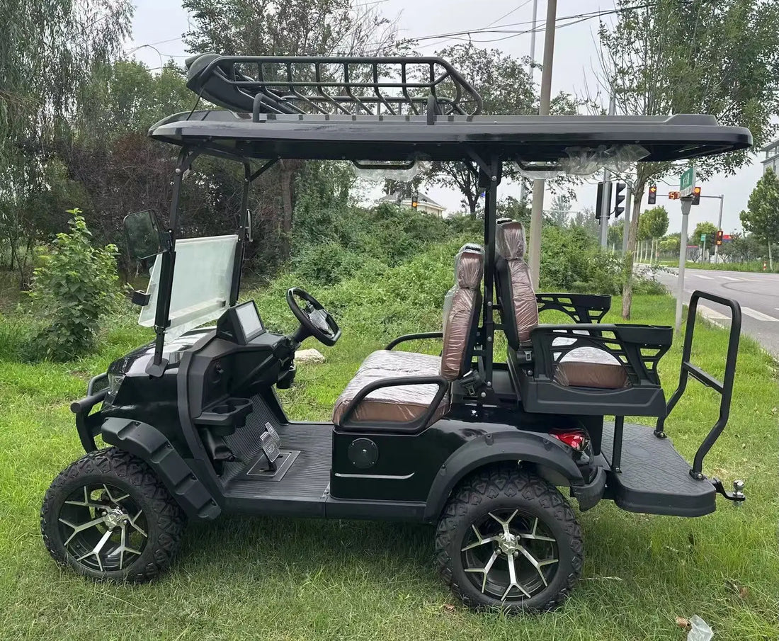Europe Compliant 4 Seat Electric Golf Cart with Speaker