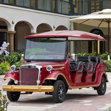 Yuexuan Electric Vintage Car Hotel Reception Electric Special Transportation Golf Cart Club