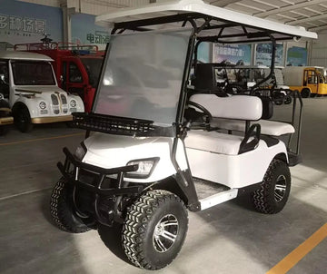 Energy Saving 4 Seater Electric Golf Cart Street Legal 48/60v Lithium Battery Comfortable Seats
