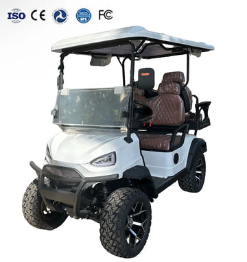 Powered Electric Golf Cart 4 Seats 4 Golf Club Street Legal Custom Sightseeing Buggy Off Road 72V Lithium Battery Club Car