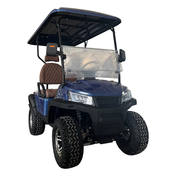 CE Certified 4-Wheel Off-Road Electric Golf Carts Battery Operated Club Car with 72v Voltage