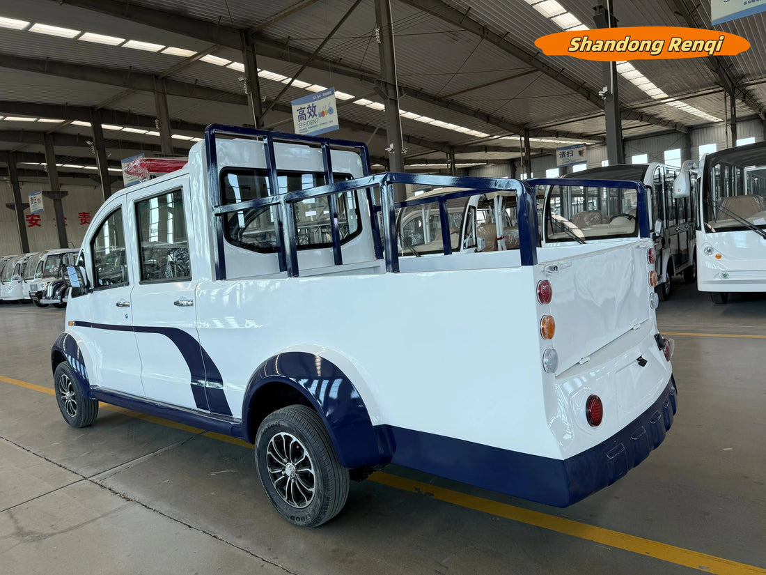 Hot Selling Luxury RENQI Electric Patrol Vehicle for Scenic Tourism & Security Shandong Origin