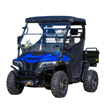 Yuexuan Ultra-Quiet Brushless Power Extended Battery Life Climate-Controlled Cab Utility Terrain Vehicle Electric UTV