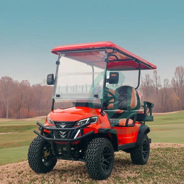 Chinese Manufacturers New Design Oversized Smart Dashboard Golf Carts for Private Use Electric Golf Carts