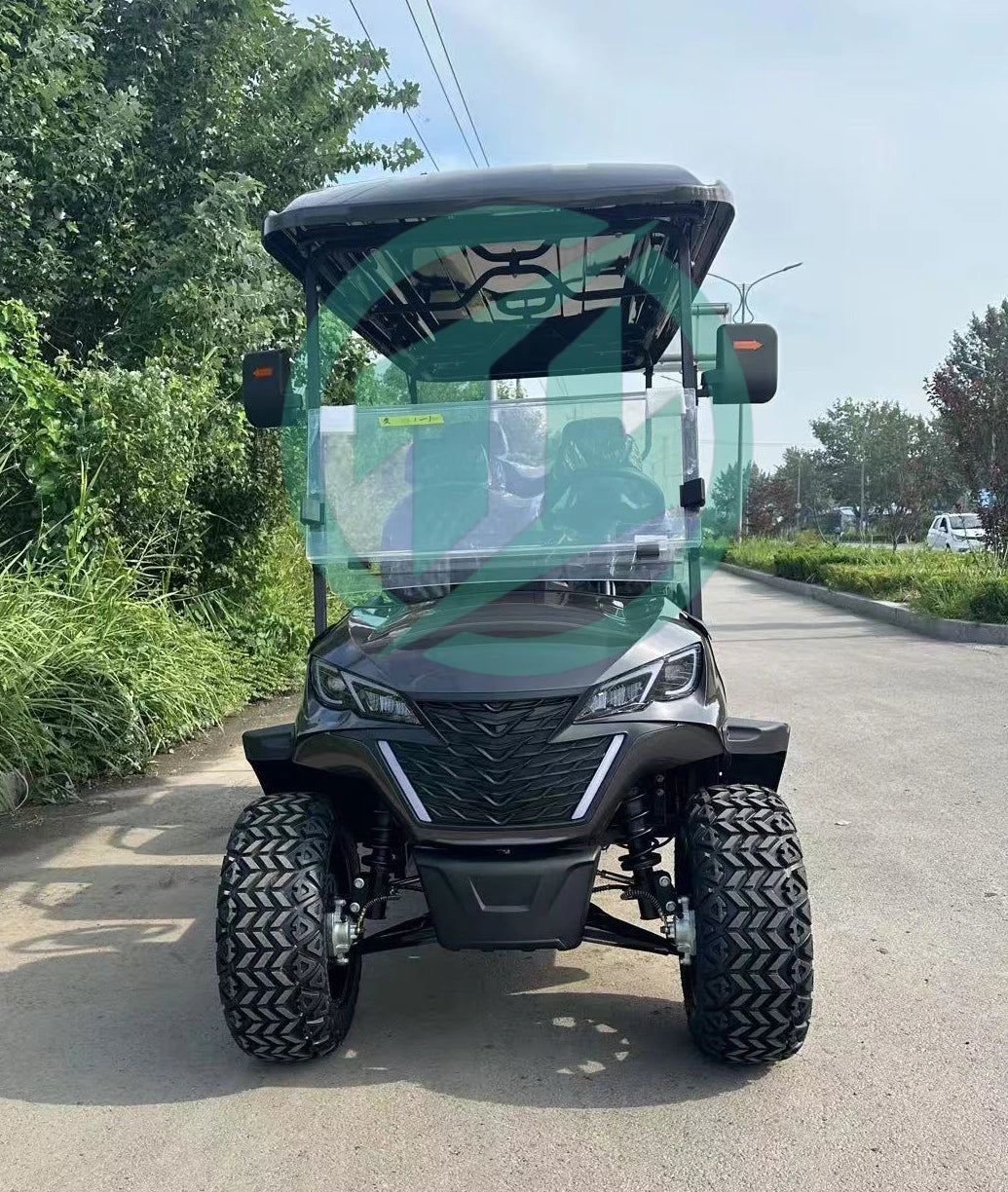 Yuexuan Luxury Electric 6 Seater Golf Cart with 72 Volt Lithium GCC Certified