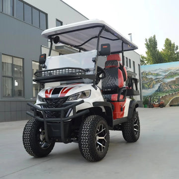 Newest Golf Carts Electrical Four Seater Street Legal  Club Buggy with 48V 60V 72V Lithium Battery for Scenic Area Sightseeing