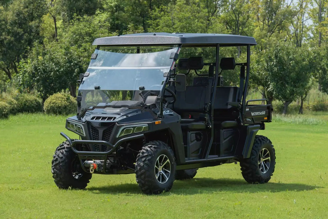 Automotive-Style TransmissionPremium Sound System  Ultimate 4WD System with Differential Lock UTV