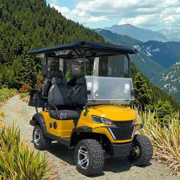 Yuexuan Miniature Carts Legal on American Streets Golf Buggy Electric Vehicles  Electric Golf 4 Seats Carts Low Price for Sale