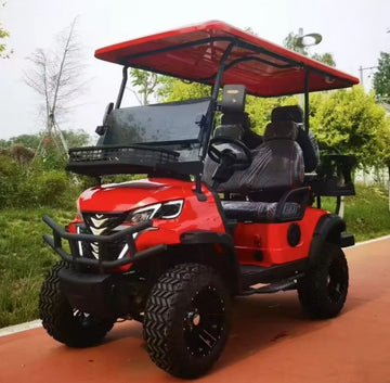 Chinese New Electric or Gasoline Powered 48 Volt Lithium Batteries Golf Carts for Golf Course