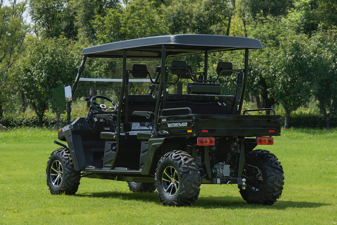 Aluminum Alloy Wheel Premium Sound System Automatic Transmissinon Independent Suspension  4 Seater 4 Stroke Engine UTV