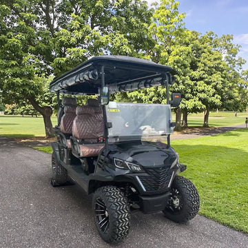 4+2 Custom Electric Golf Utility Vehicles Lithium Battery 4 Wheel Electric Lifted Off Road Club Car Golf Cart Electric