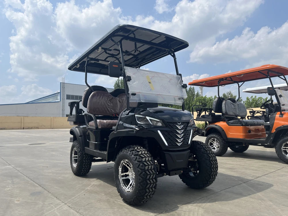 USA Brand Hot Sale 4-Seater Electric Club Car Golf Buggy 4-Wheel Drive for Adults