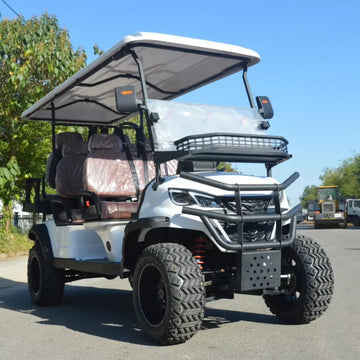 Multi-functional 6 Seater  Electric Golf Carts with Adjustable Seats Support Customized Colors for Community Use