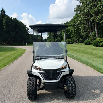 Yuexuan Lifted 4-seater Battery-powered Golf Cart Stylish and High-performance Electric Vehicle