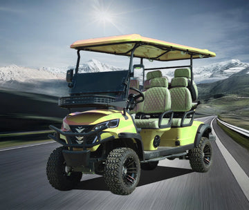 High Ground Clearance 4 Seater Electric Golf Carts Equipped with 3.5 Kw AC Motor for Off-road
