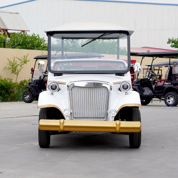 11 Seater Classic Vintage Golf-sightseeing-cart New Energy Battery Powered Tourist Electric Tourist