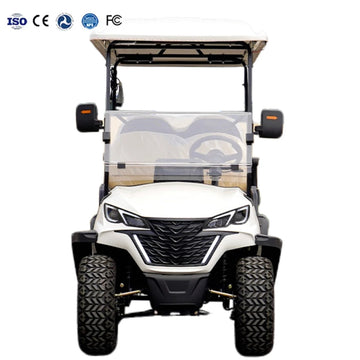 Yuexuan Electric New Model Electric 4+2  6 Seater Golf Cart Buggy Golf Car with Golf Cart 72v 150ah Lithium/lead-acid Batteries