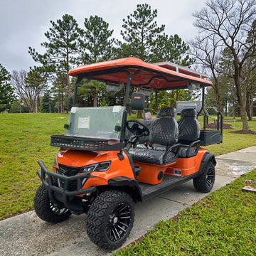 Yuexuan Wholesale 6 Seater Golf Cart with Folding Back Seat