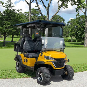 Off-road Club Car Style Power Steering Top Rated 48v 72v Electric Golf Cart for Golf Course