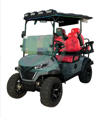 4 Person Electric Golf Cart with 5KW Motor and 48V Battery EEC/DOT Certified