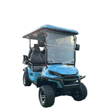 Blue Black Red Golf Cart Hunting Off Road Buggy Electric Club Car 2 4 6 Seat Seats Seater Golf Cart With Lithium Battery Ce Dot