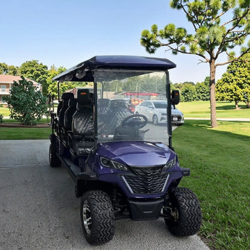 New 8-Seater Electric Golf Cart with 5kw Motor 48v 4wd Certified Curtis Controller and EEC Wholesale Price
