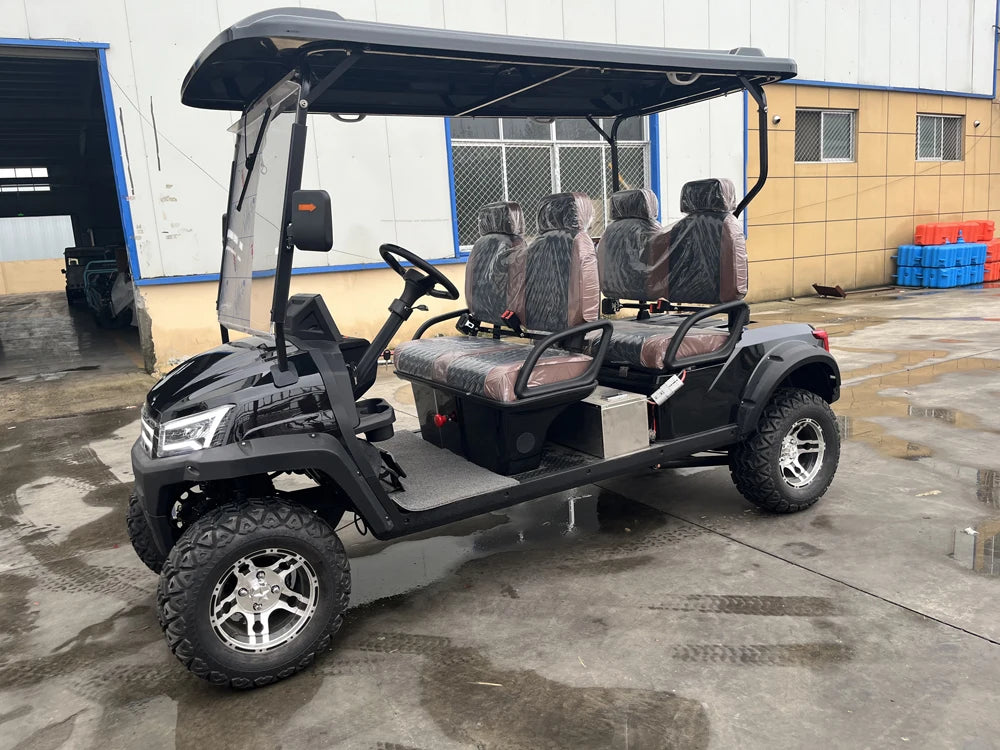 Direct Factory Sale Custom 48v Golf Cart for Outdoor Tourism Resorts Use