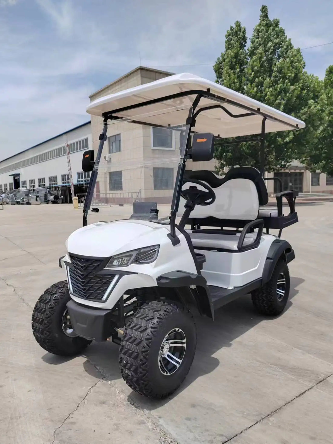 Factory Supply Wheel Drive Electric Lifted Golf Cart Hunting Electric Car Powerful 5KW AC Motor Controller Electric Golf Cart