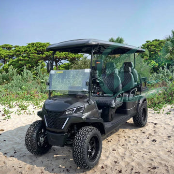 Ce Manufacturer Good Prices Electric Golf Car New Design 4 Wheel Dsic Brake 6 Seater Golf Carts With Lithium Battery