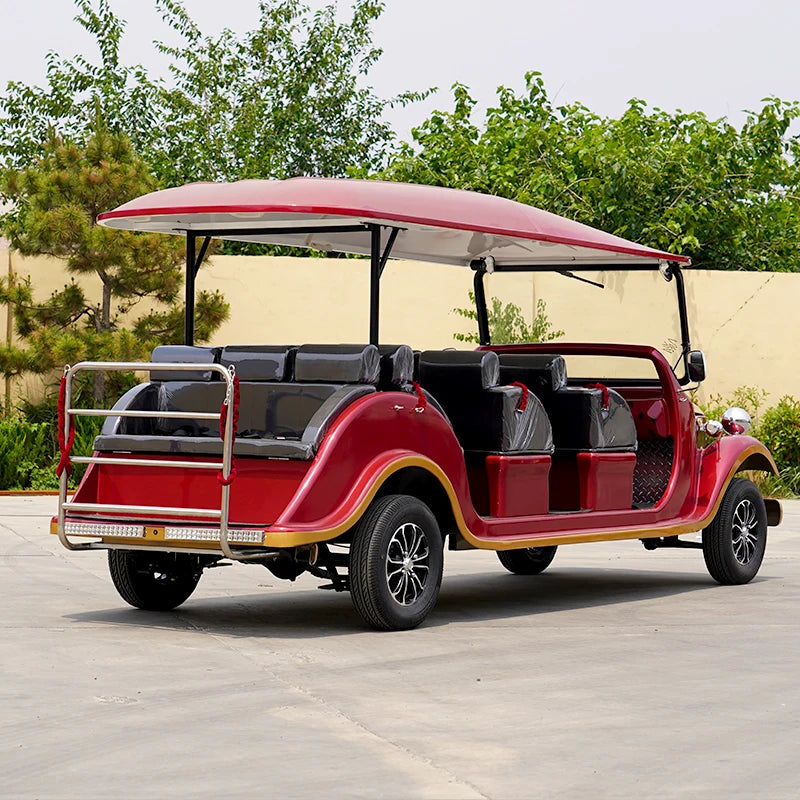 Yuexuan Electric Vintage Car Hotel Reception Electric Special Transportation Golf Cart Club