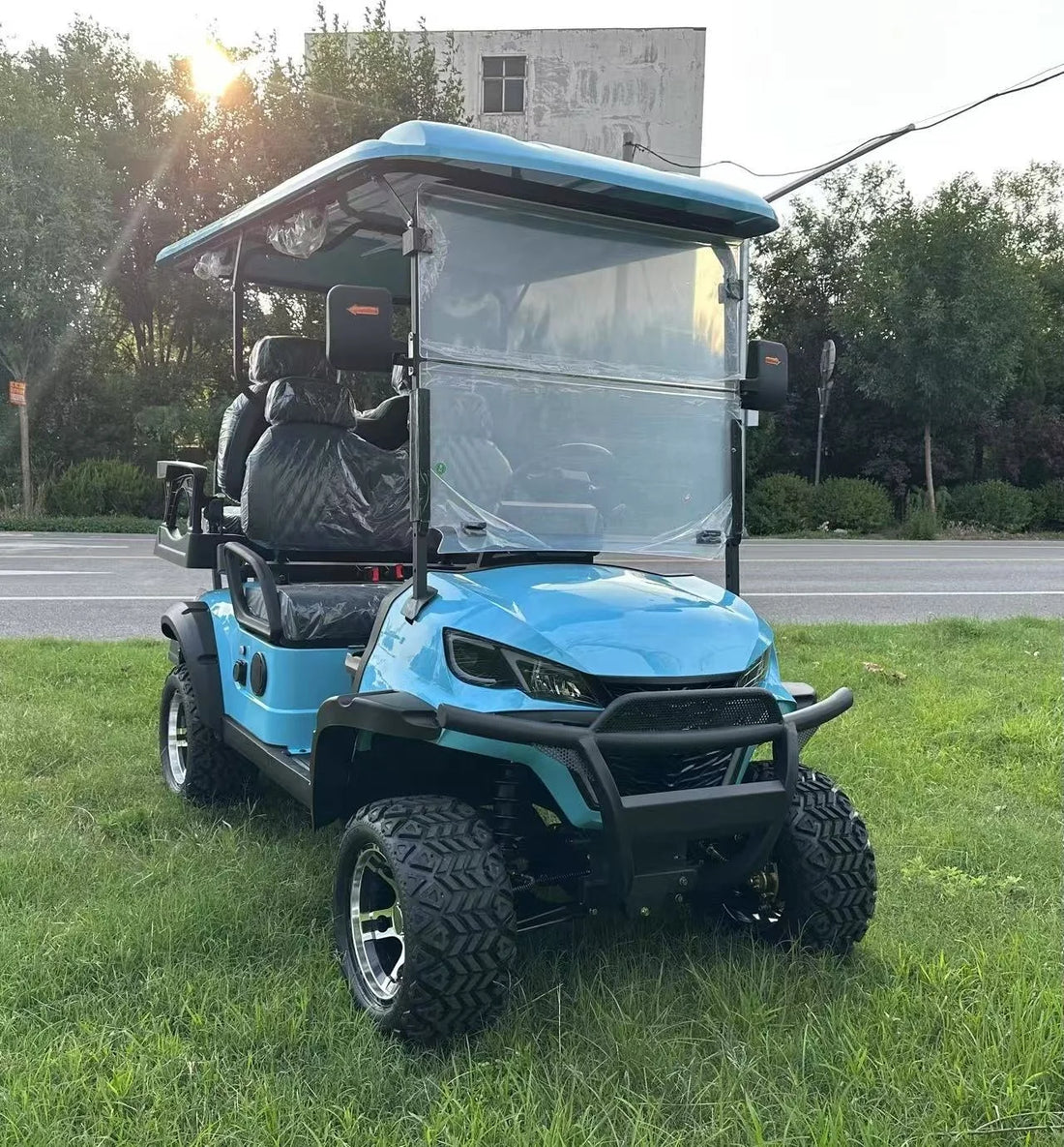 Yuexuan Electric Cross Kart Club Car with Wheels for Golf Buggy 4x4 Utility Farm Utv Vehicle