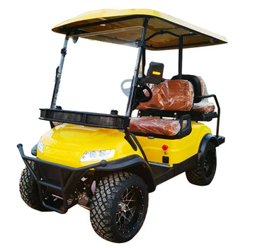 Brand New EEC Certificate Street Legal Custom Golf Carts  4-Seater Electric Golf Carts with Curtis Controller 5kw Motor Hot Sale