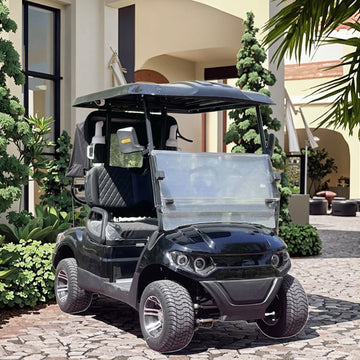 Yuexuan 2025 Hot Fancy Cool New Design 2 Seat Seater Cheap Prices Cart Golf Electric Carts for Golf Course