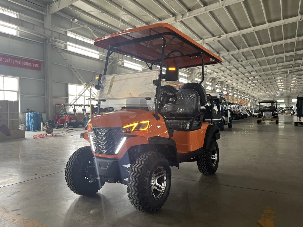 XYTD 48V Electric Golf Cart with Scooter Lift Steel Chassis 3-4 Seats 70-90km Range Competitive Price Buggy Trolleys for Golfers